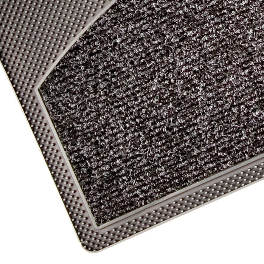 Fußmatte Kombi-Relief schwarz B/L: ca. 71x57 cm