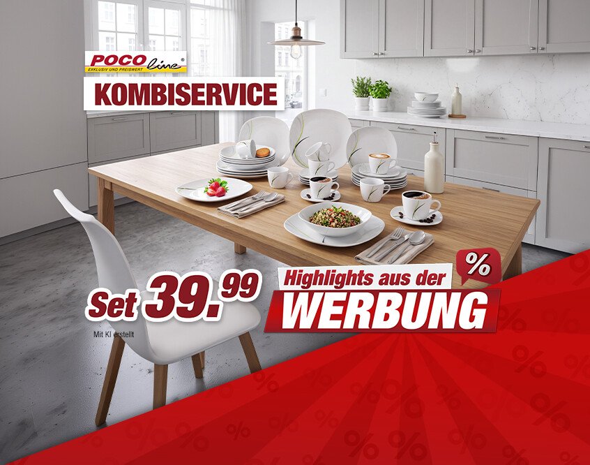 Unsere Werbe Highlights Kombiservice
