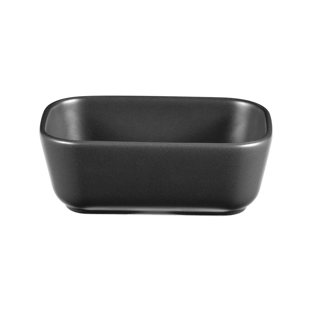 BERGNER Servierschale CHARCOAL schwarz Holz B/H/L: ca. 16x7,5x35 cm