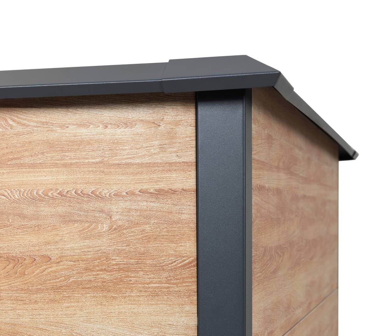 Westmann Hochbeet Primus Holzoptik Stahl B/H/L: ca. 100x113x50 cm