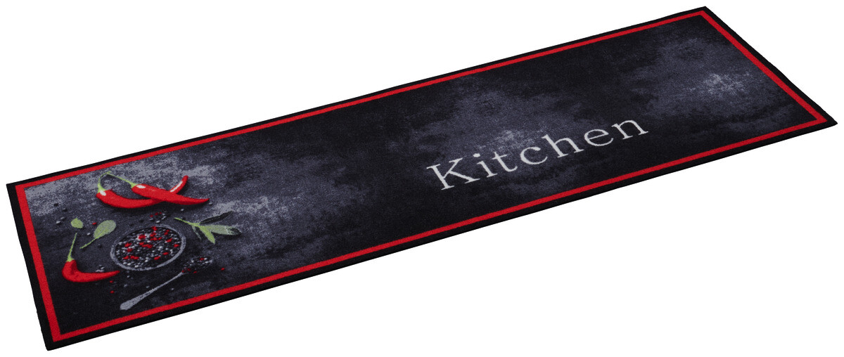 Küchenläufer Cook&Wash rot B/L: ca. 50x150 cm