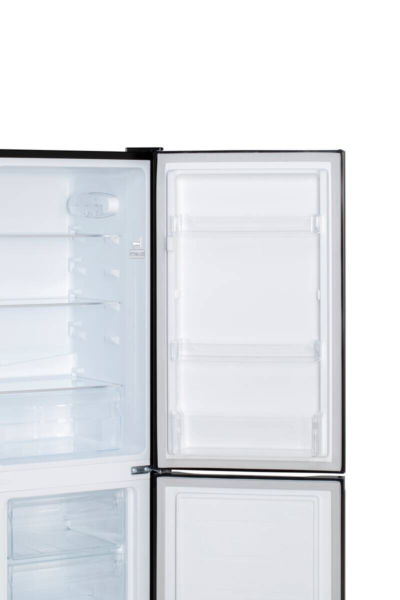 POCOline Kühl-/Gefrierkombination KGK 144-157 CDIX EEK: C Spektrum: A bis G Kühlen: 109 Gefrieren: 48 39dB dark Inox B/H/T: ca. 47x144x50 cm
