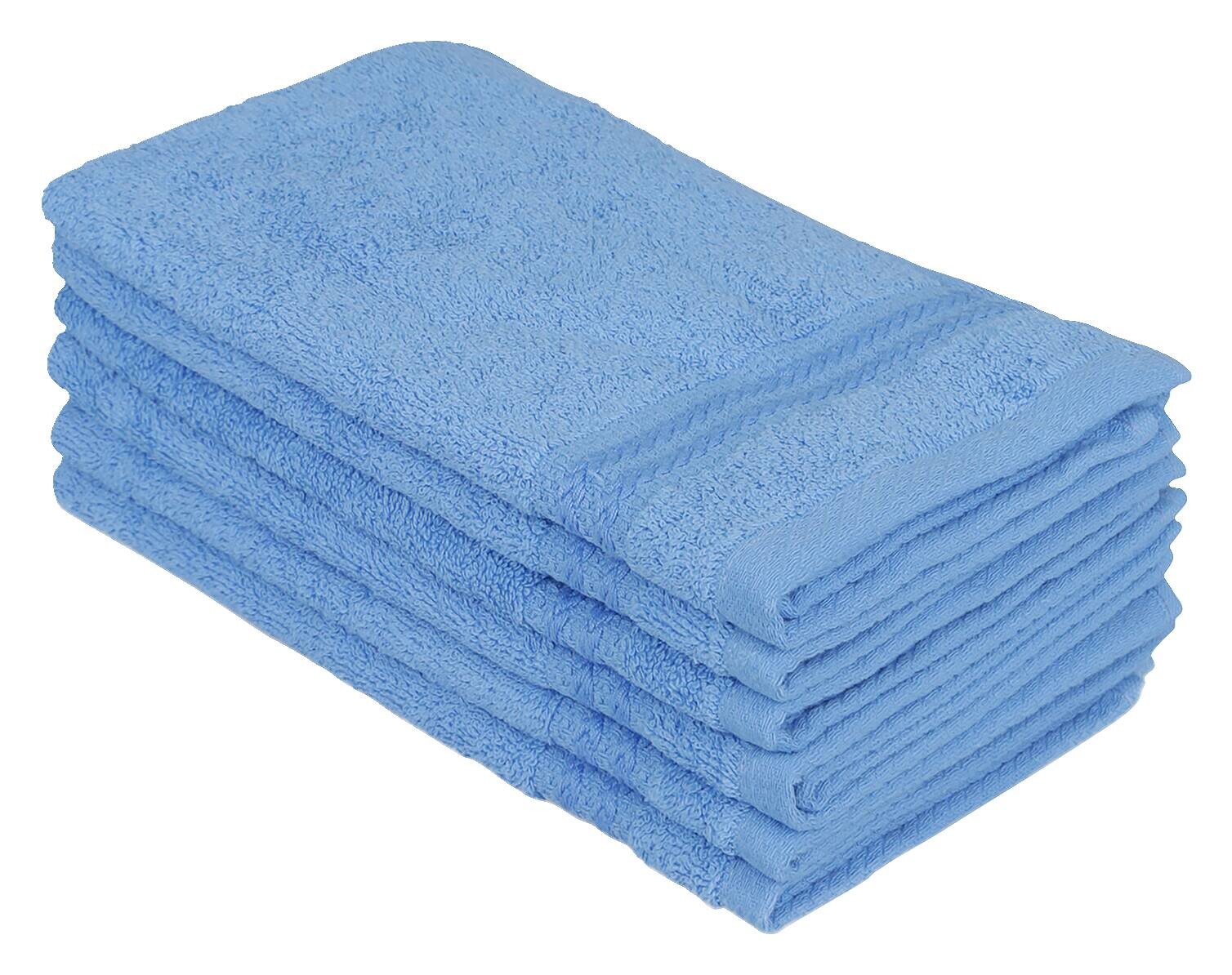 Mijolnir Frottier-Set blau 100% Baumwolle B/L: ca. 30x50 cm