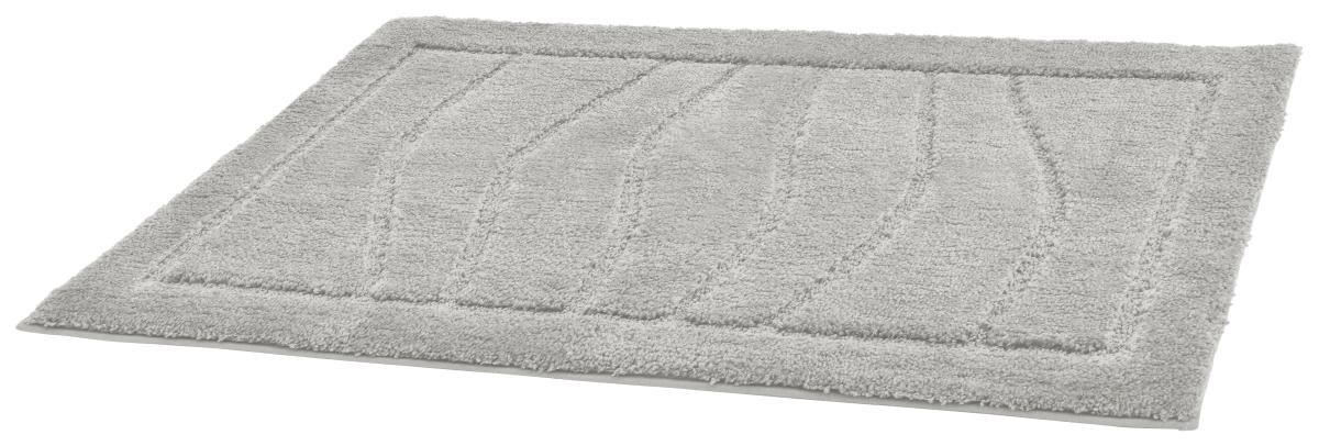 Tuffi Badematte Lasse stone 100% Polyester B/L: ca. 60x100 cm