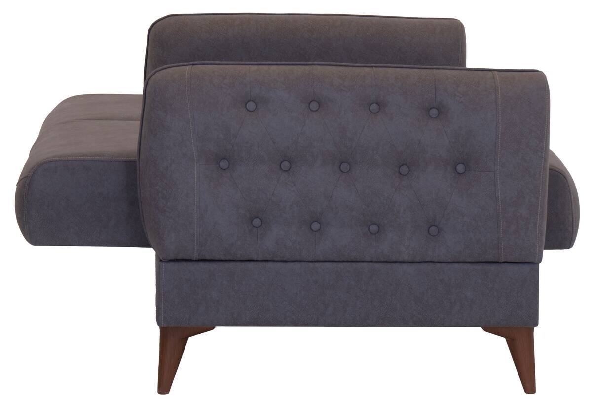 Sofa 3-2-1 Mislina blaugrau Microfaser