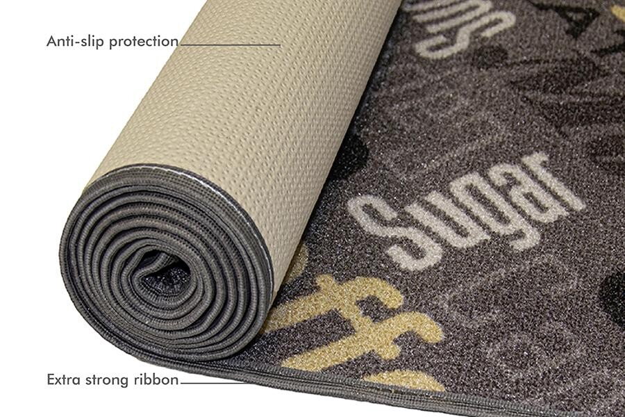 Küchenläufer Cappuccino grau B/L: ca. 67x180 cm | grau | 67,00/180,00 cm