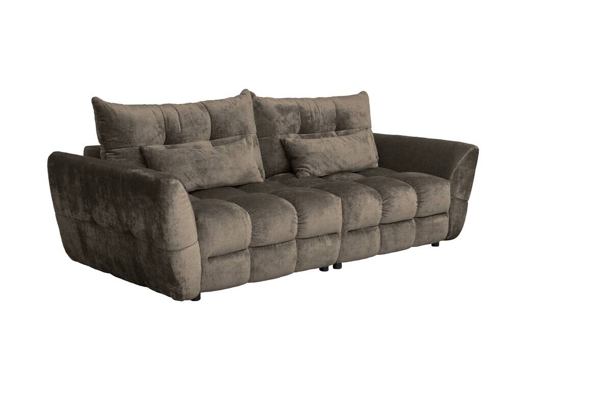 Big Sofa Moma Mocca Microfaser B/H/T: ca. 250x97x120 cm