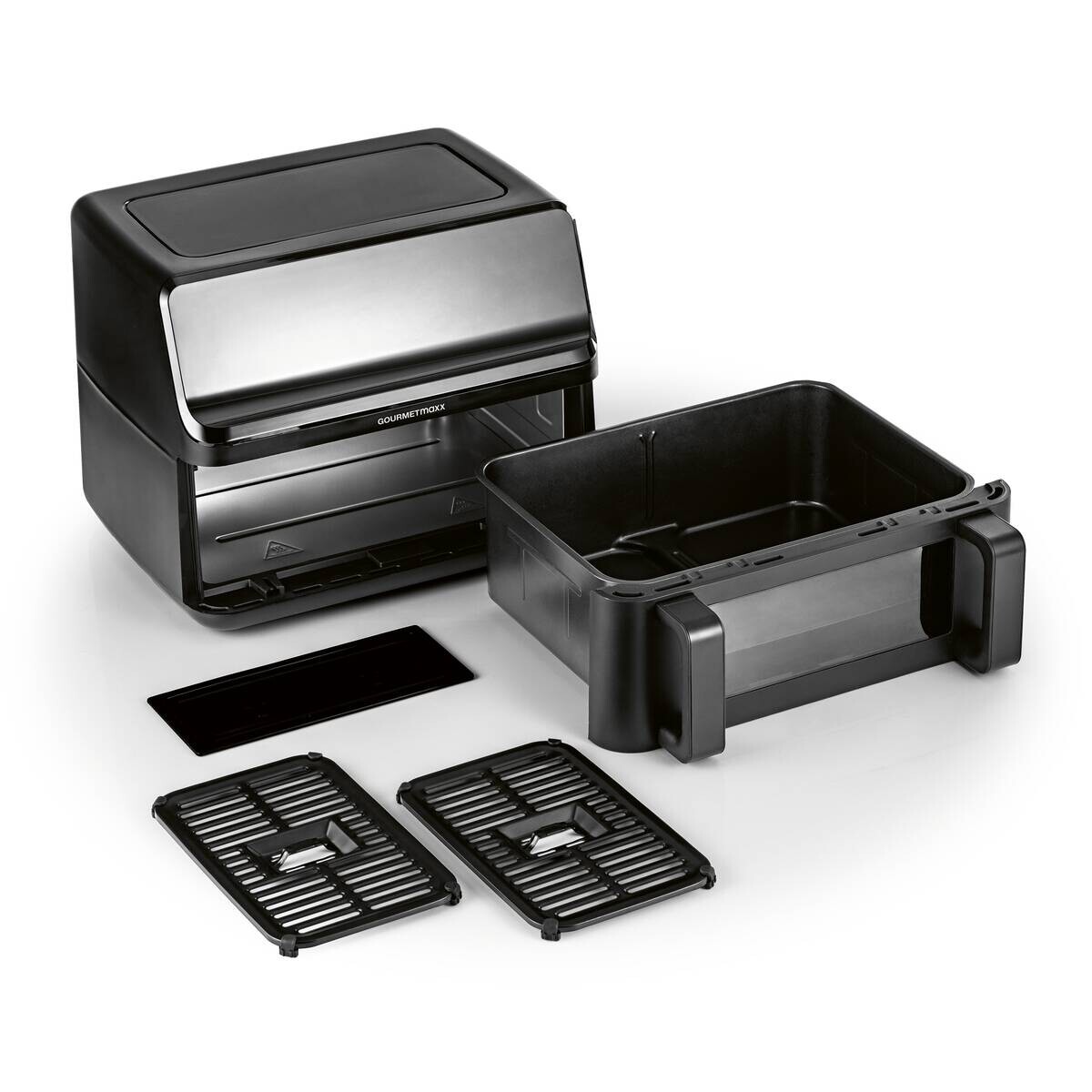 GOURMETmaxx Heißluftfritteuse schwarz Kunststoff B/H/L: ca. 37,2x30,1x39 cm ca. 9 l