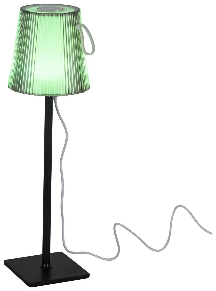 Tischleuchte anthrazit H/D: ca. 36x11 cm