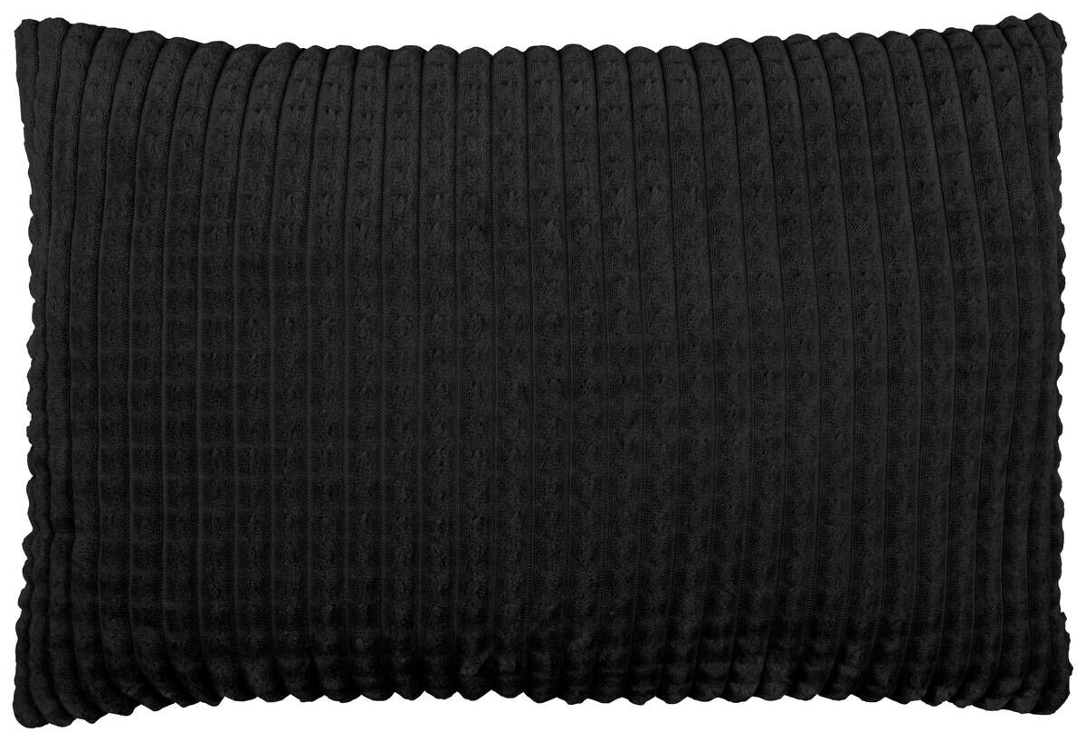 Dekokissen schwarz 100% Polyester B/L: ca. 60x40 cm