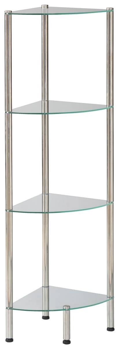 Badregal Edelstahl Edelstahl B/H/T: ca. 28x112x28 cm