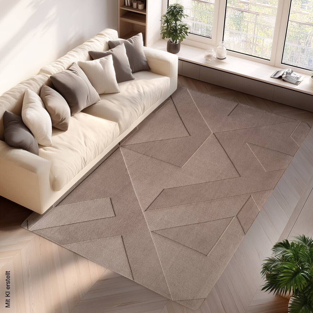 Ayyildiz Teppich POMPEI beige B/L: ca. 240x340 cm