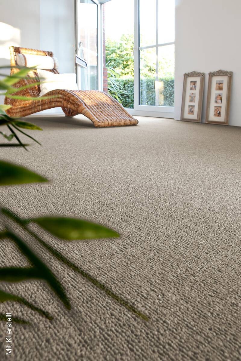 Teppichboden Mirabell beige B/L: ca. 200x300 cm pro Stück