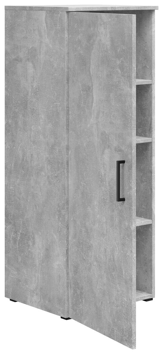 Schrank Multi-Stauraum Typ 16 Beton Optik B/H/T: ca. 45x115x40 cm