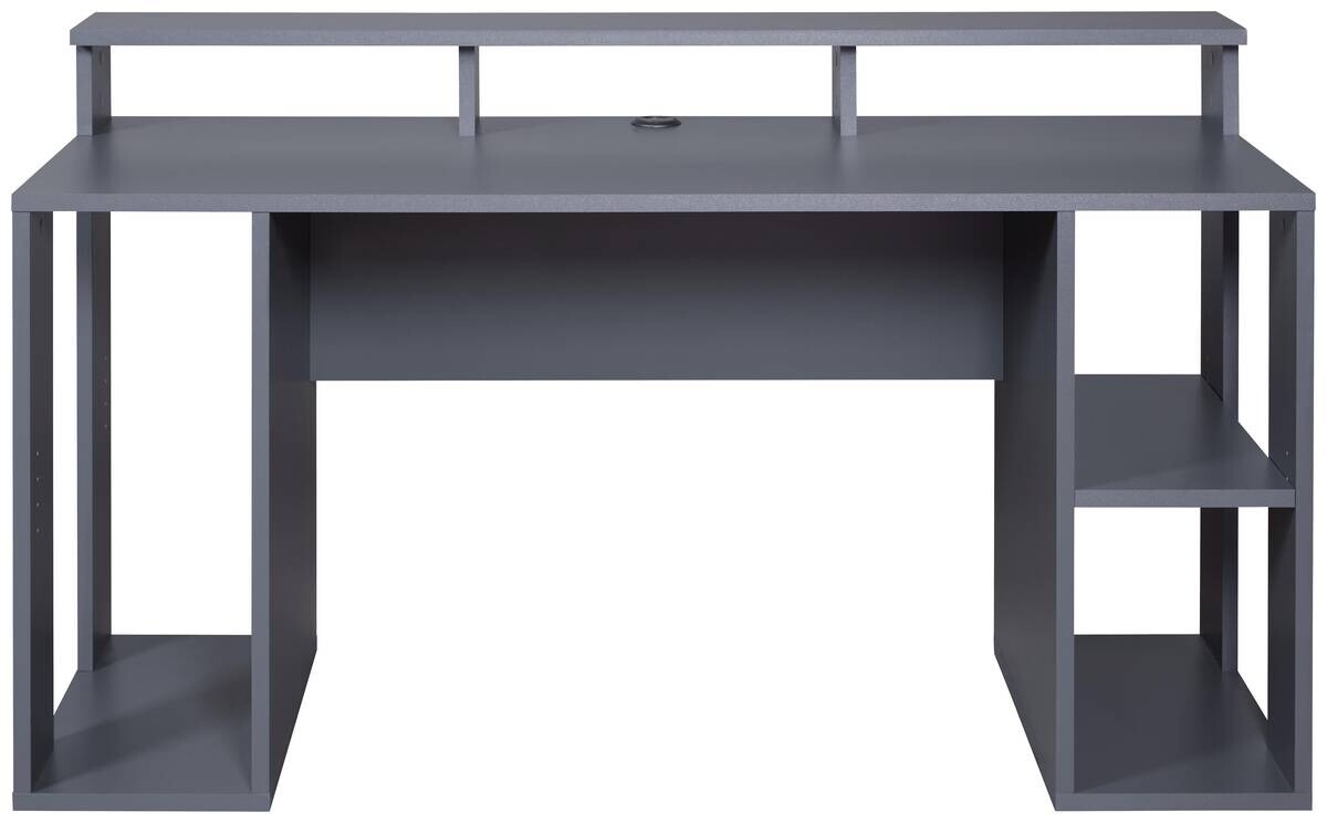 Schreibtisch Match Point anthrazit beschichtet Nachbildung B/H/L: ca. 91x76,5x160 cm