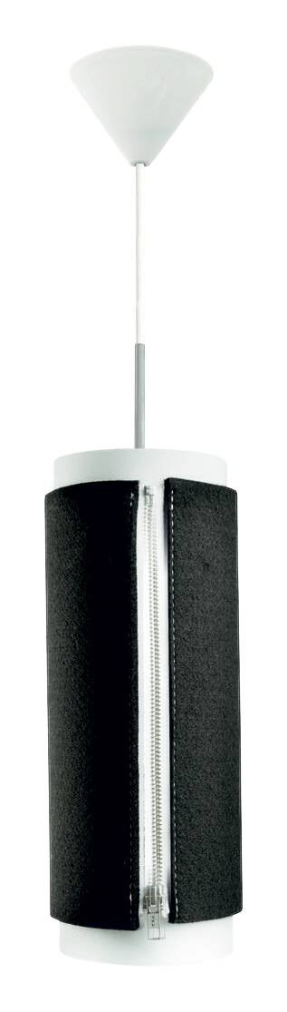 Kayoom Pendelleuchte Zip Star 110 Large anthrazit Polypropylen B/H/L: ca. 19x52x19 cm E27 1 Brennstellen