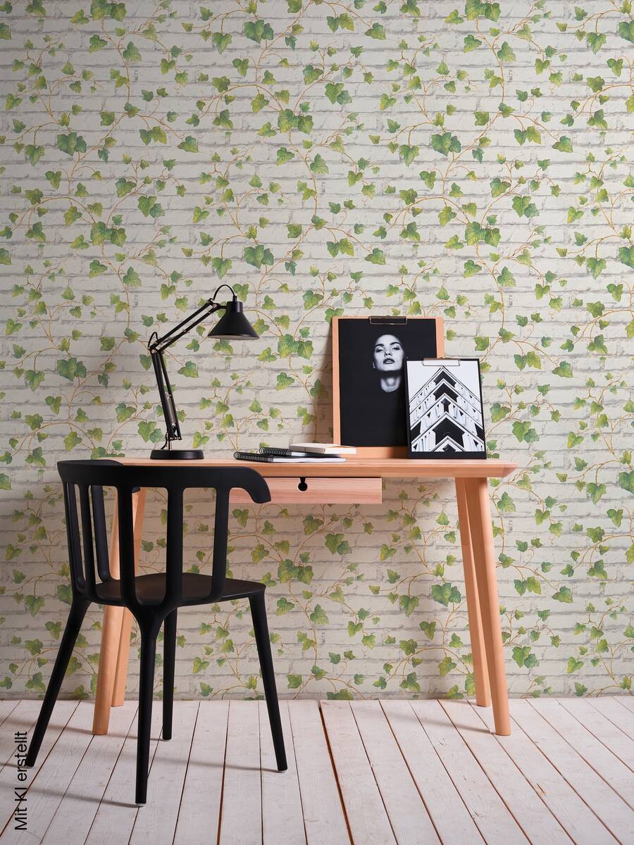 A.S.Creation Vliestapete Best of Wood`n Stone 2nd Edition Steine grün braun weiß B/L: ca. 53x1005 cm