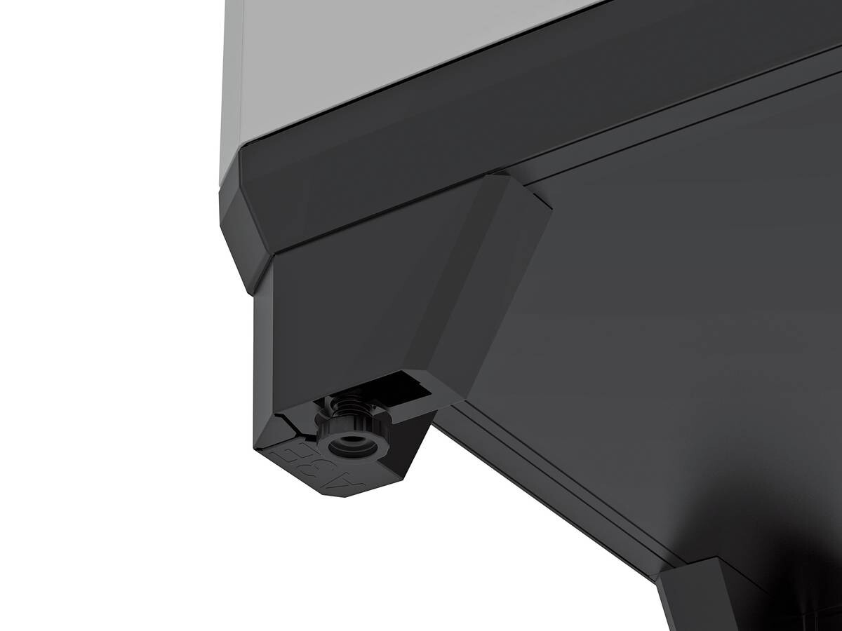 Keter Kunststoffschrank Stilo grau Kunststoff B/H/L: ca. 68x90x39 cm