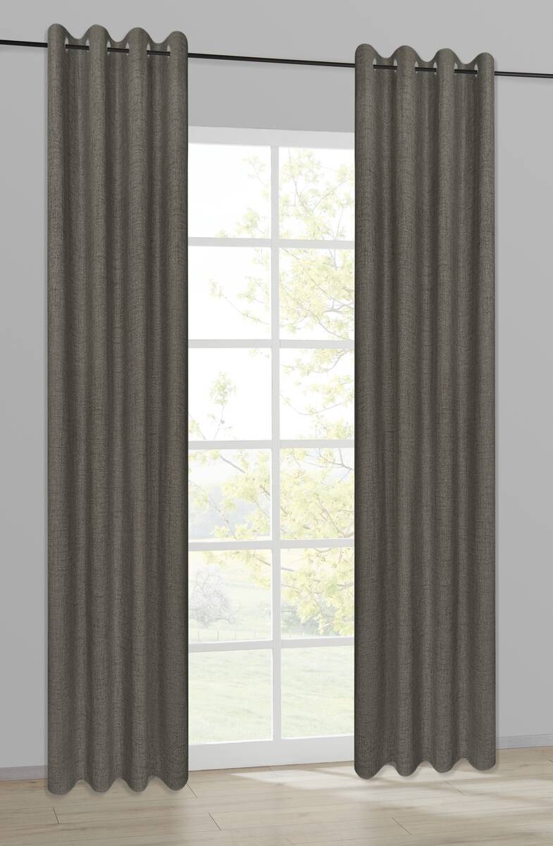 Happy Home Verdunklungsvorhang taupe B/L: ca. 140x245 cm