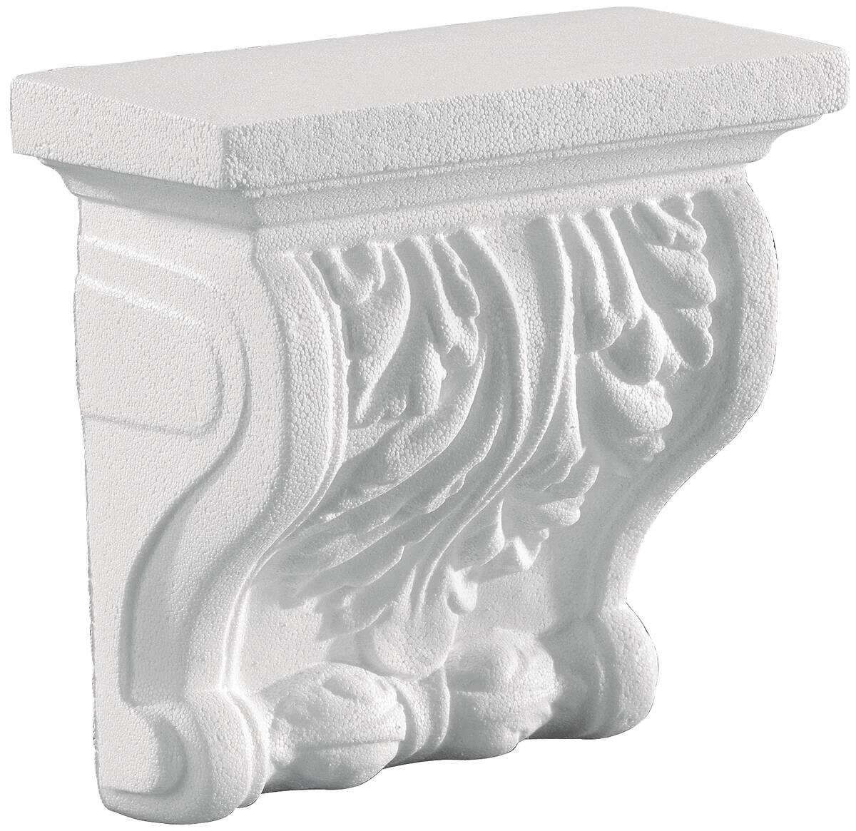 Konsole weiß B/H/L: ca. 19,5x20x20 cm