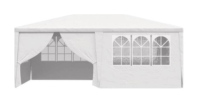 vidaXL Pavillon weiß Stahl B/H/L: ca. 600x270x400 cm
