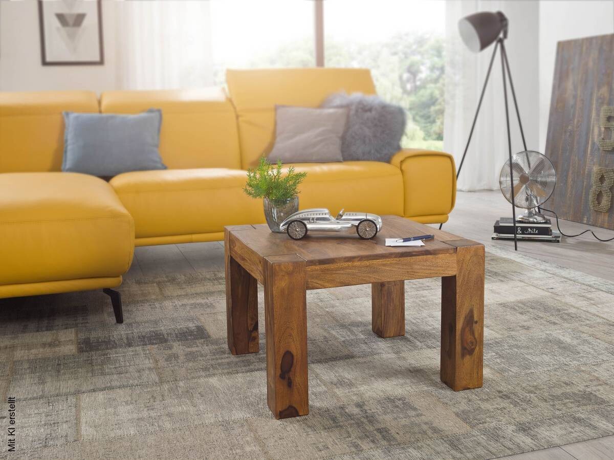 Couchtisch natur B/H/T: ca. 60x40x60 cm