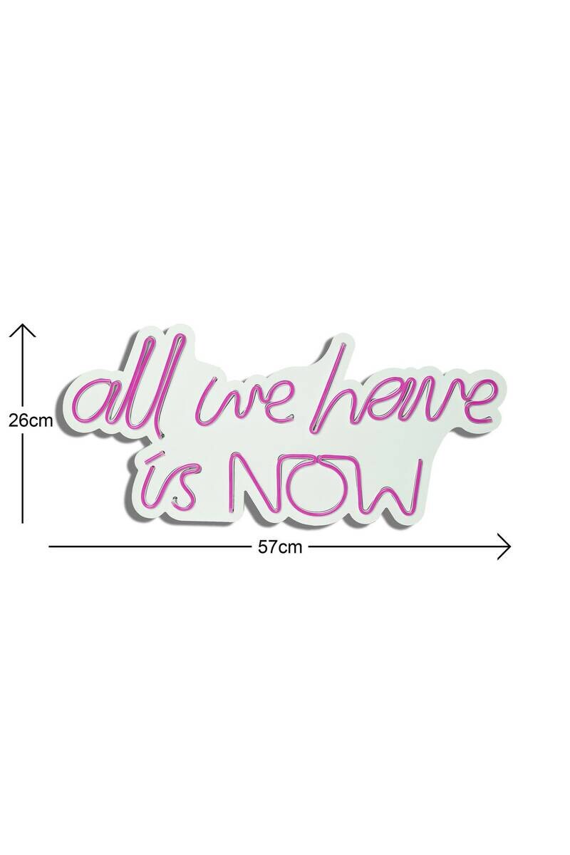 Opviq LED-Wandleuchte rosa PVC B/H/T/L: ca. 57x26x2x57 cm