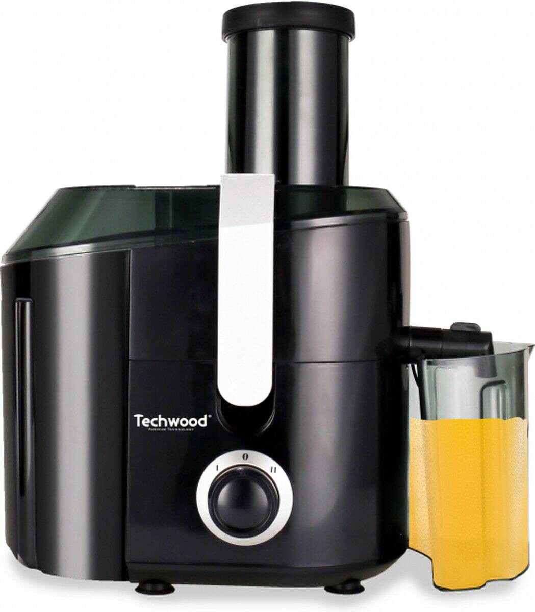 Techwood Entsafter TCF1808 schwarz Metall Kunststoff B/H/L: ca. 33x36x19 cm ca. 2,2 l