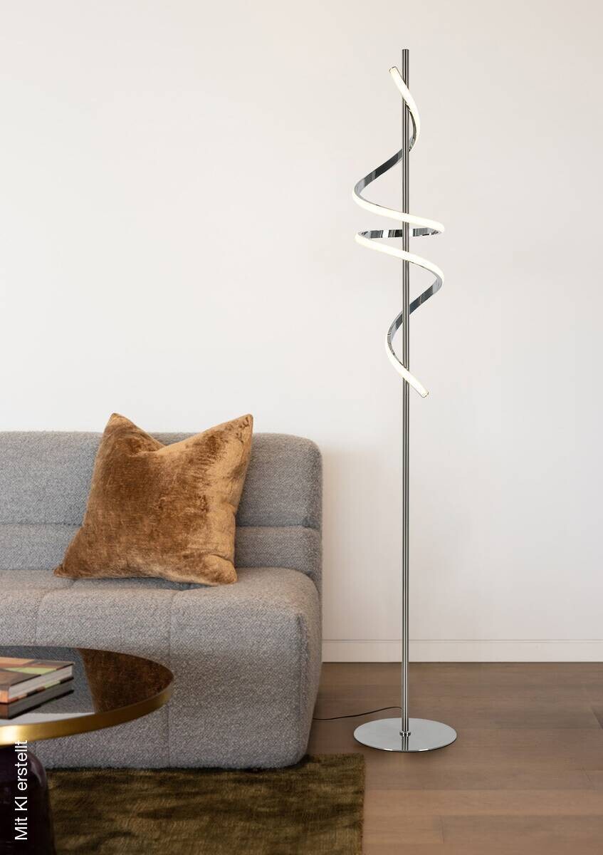 Nolo Stehlampe Serpente B/H/T: ca. 22x150x22 cm