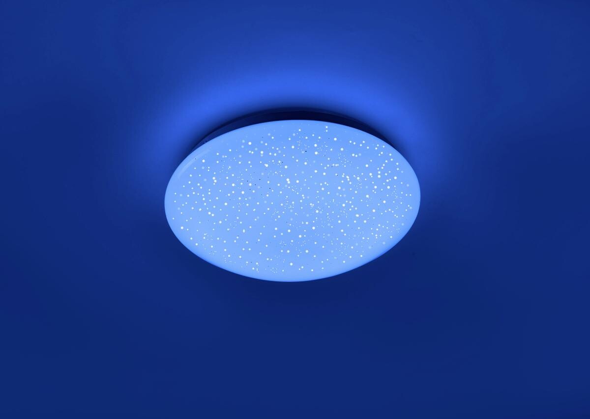 Just Light Deckenleuchte 14241-16 weiß Metall Kunststoff H/D: ca. 9x25 cm