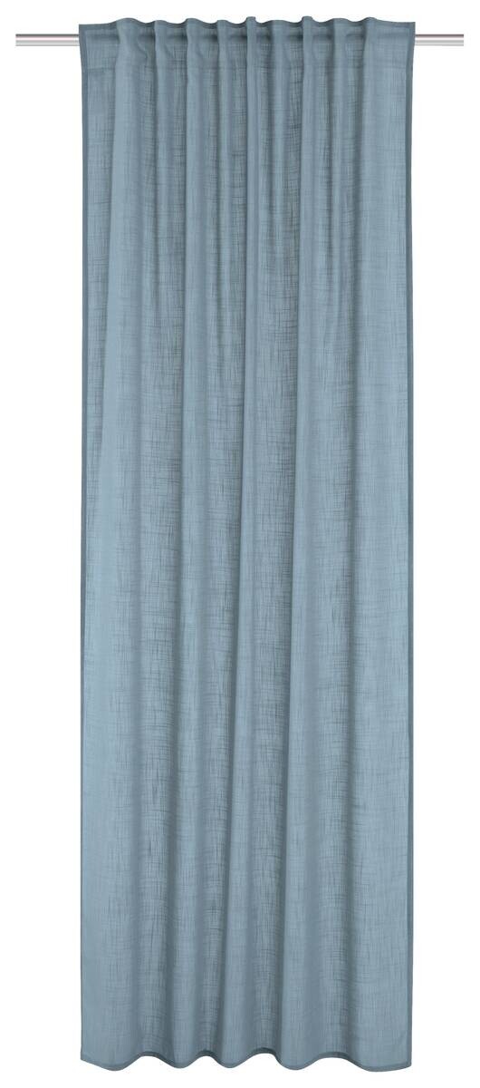 Thermovorhang Softy rauchblau B/L: ca. 140x245 cm