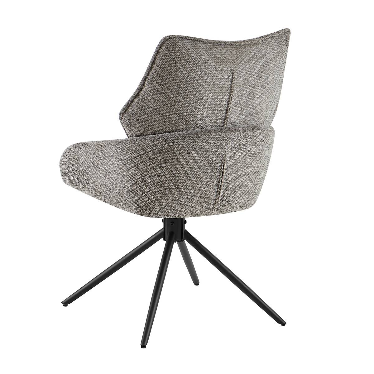 Drehstuhl Cali anthrazit Webstoff B/T: ca. 57x61 cm