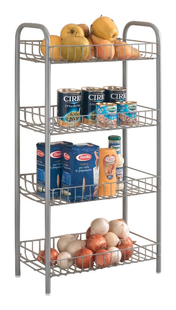 Metaltex Haushaltshelfer silber Kunststoff