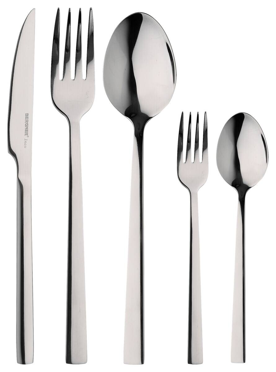 BERGNER Besteckset SOFIA silber Edelstahl 60 tlg.
