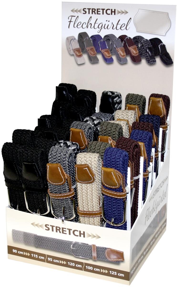 Gürtel sortiert Nylon B/H/L: ca. 4x3x22 cm