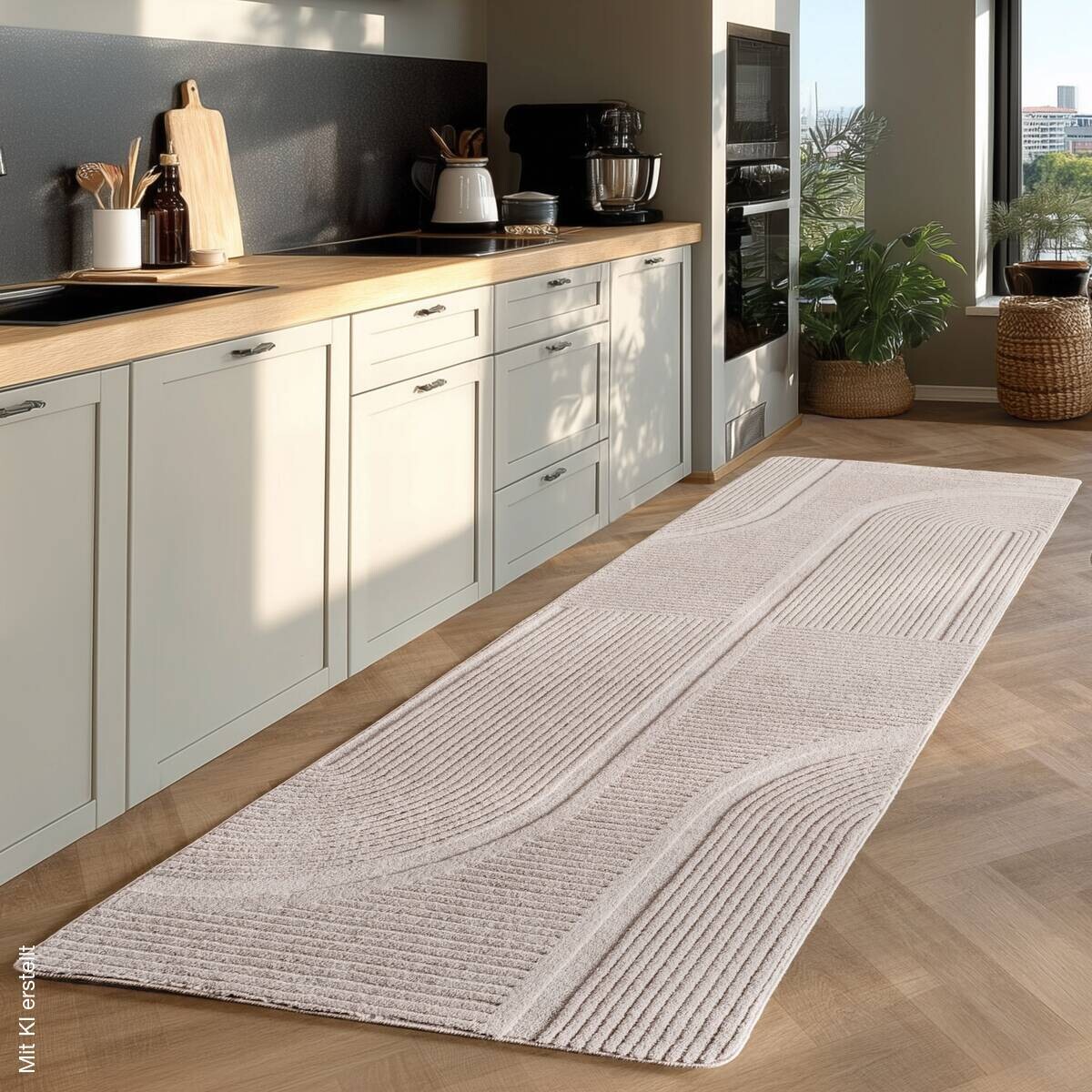 Ayyildiz Teppich POMPEI creme B/L: ca. 80x150 cm
