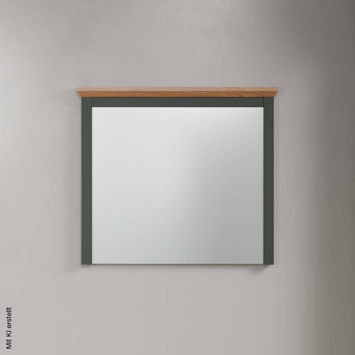 Wandspiegel Stanton tannengrün Eiche Evoke Coast Nachbildung B/H/T: ca. 77x68x6 cm