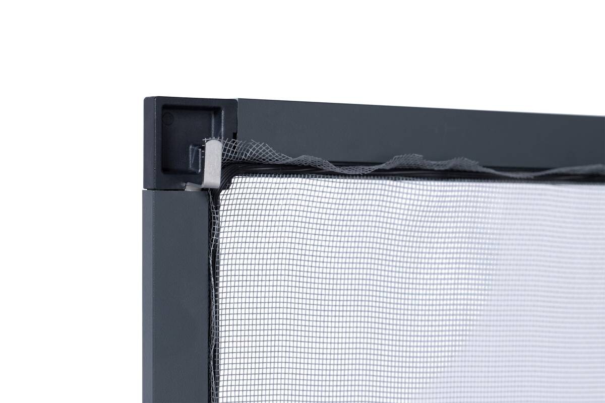 Fliegengitter anthrazit B/L: ca. 100x120 cm