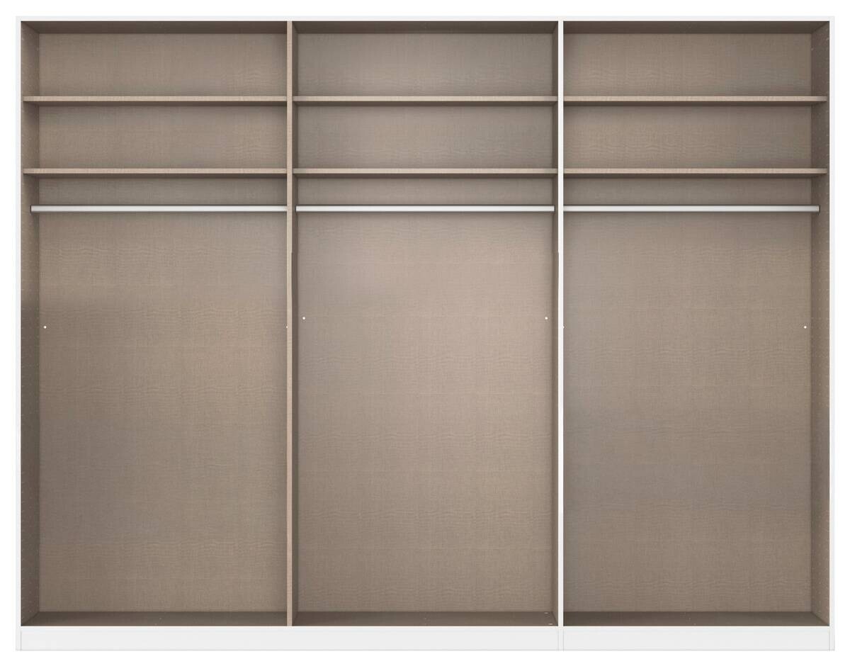 Kleiderschrank Briona champagner B/H/T: ca. 271x229x54 cm