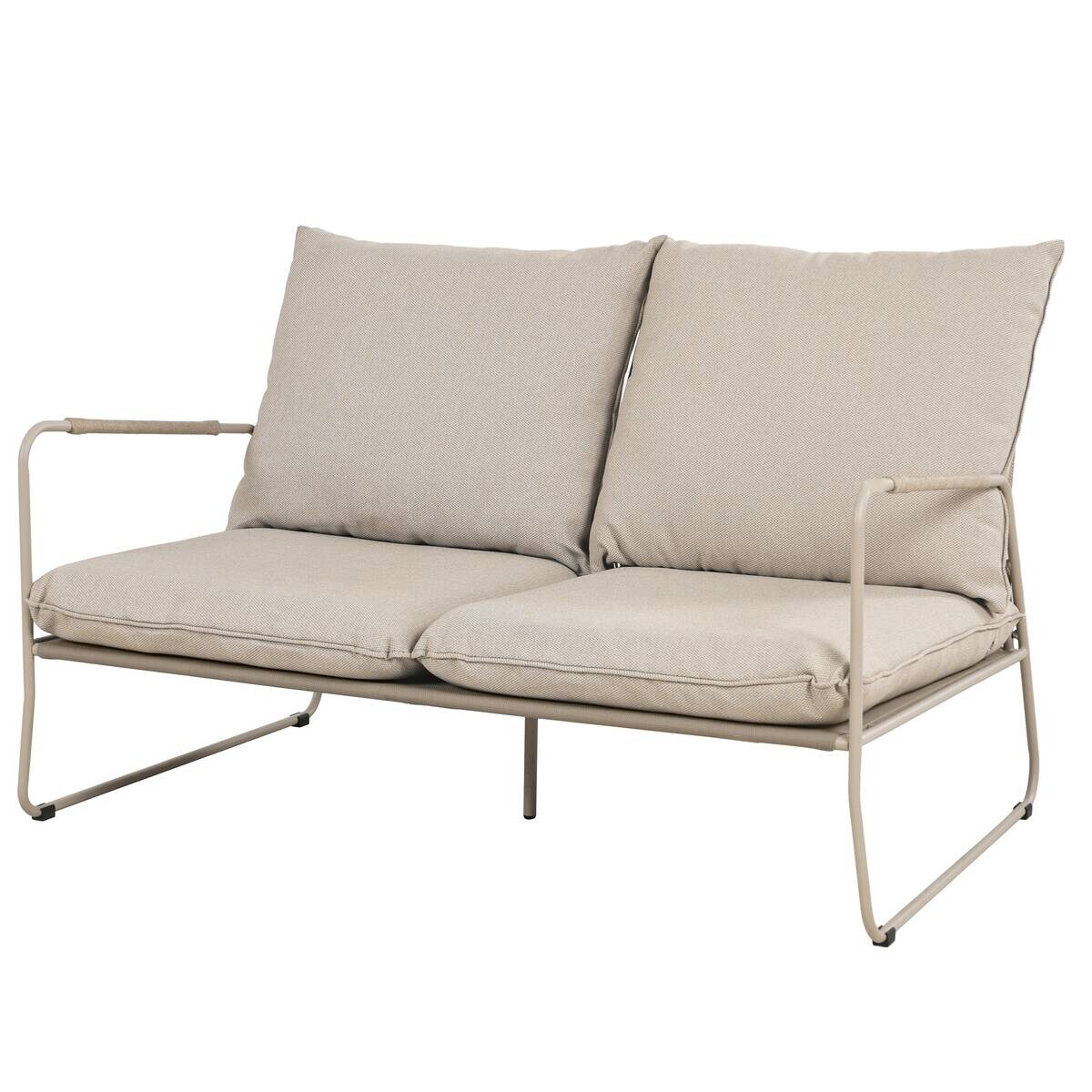 POCOline Gartensitzgruppe Faro beige Stahl