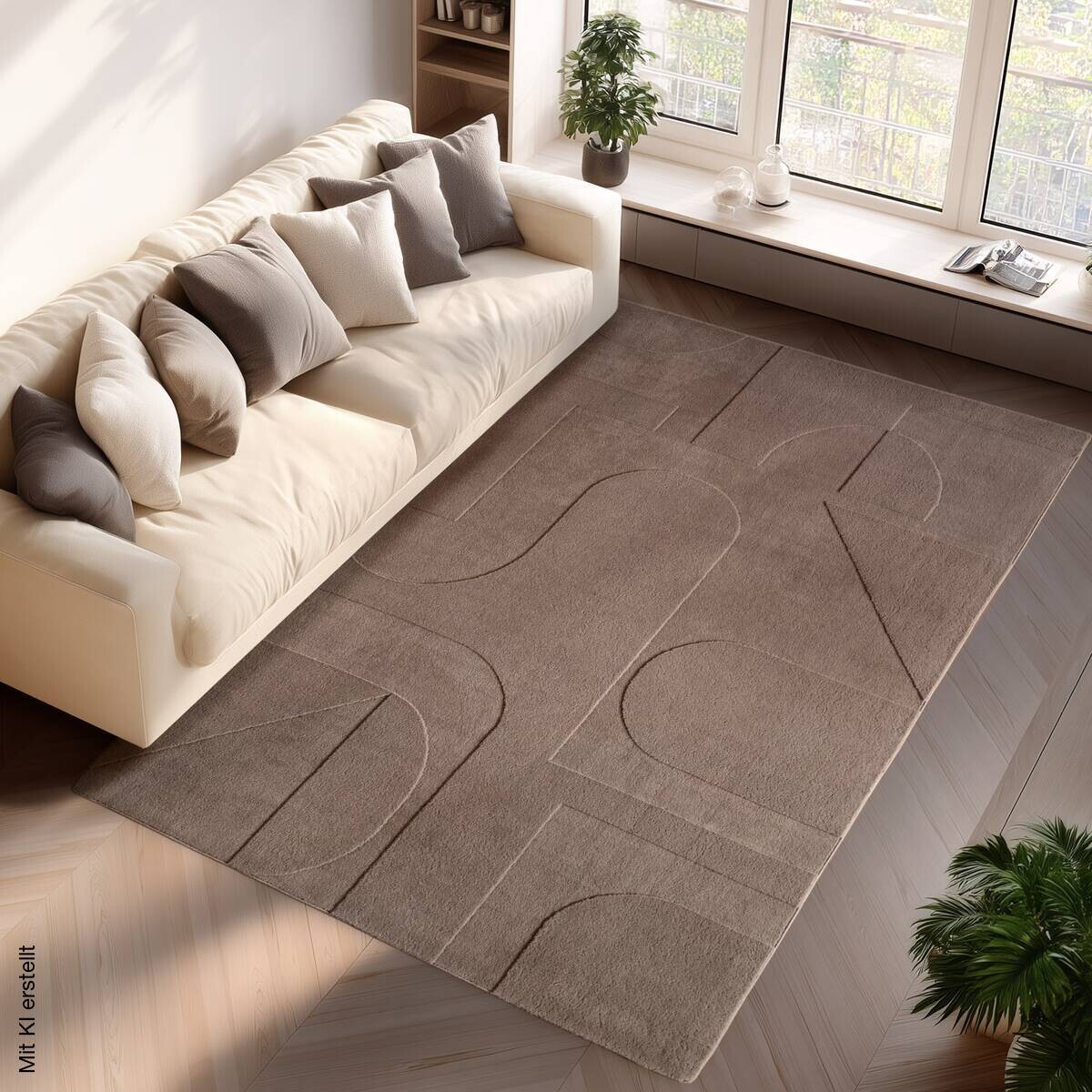Ayyildiz Teppich POMPEI beige B/L: ca. 200x290 cm