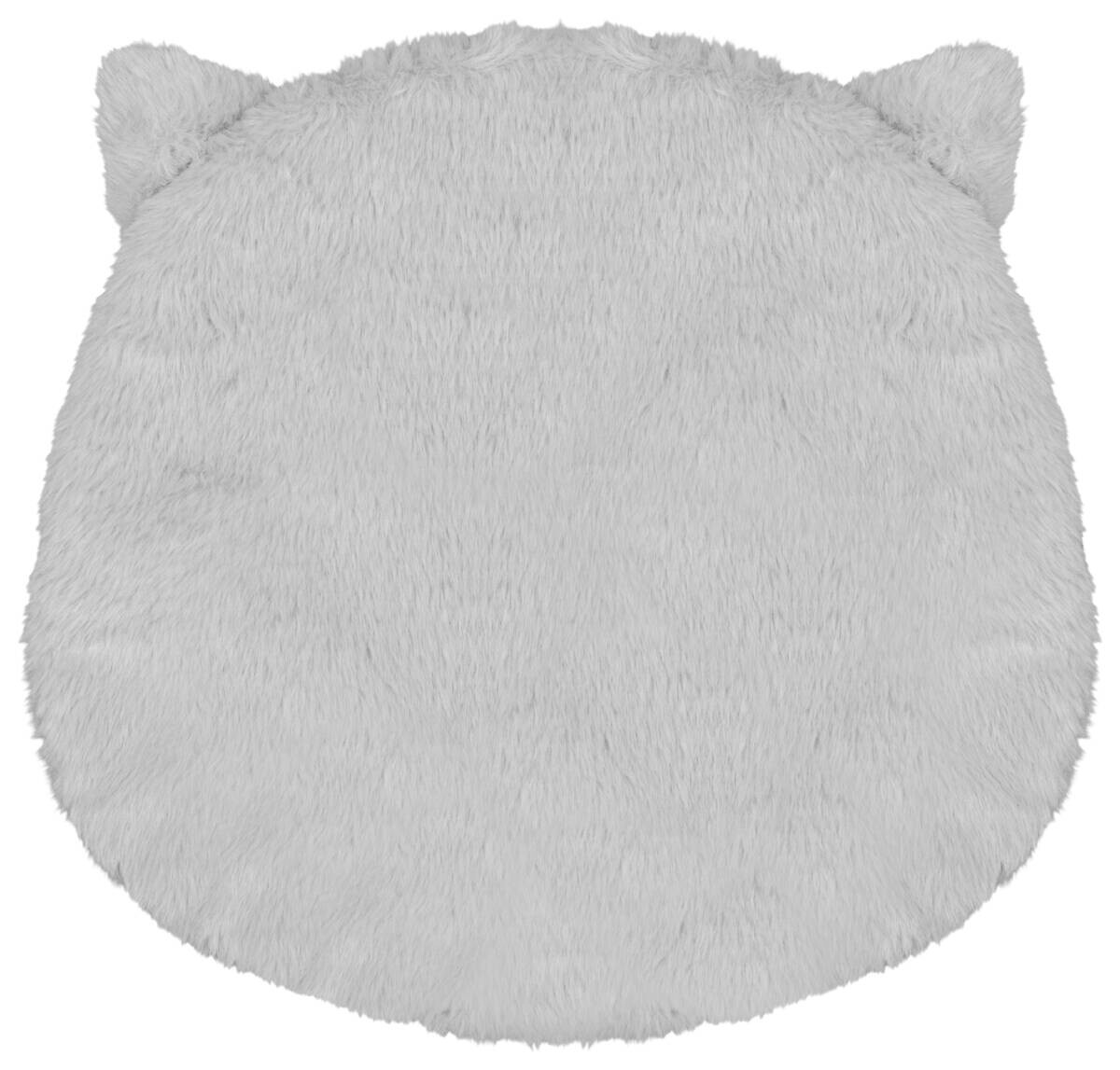 Dekokissen grau Polyester B/L: ca. 35x32 cm