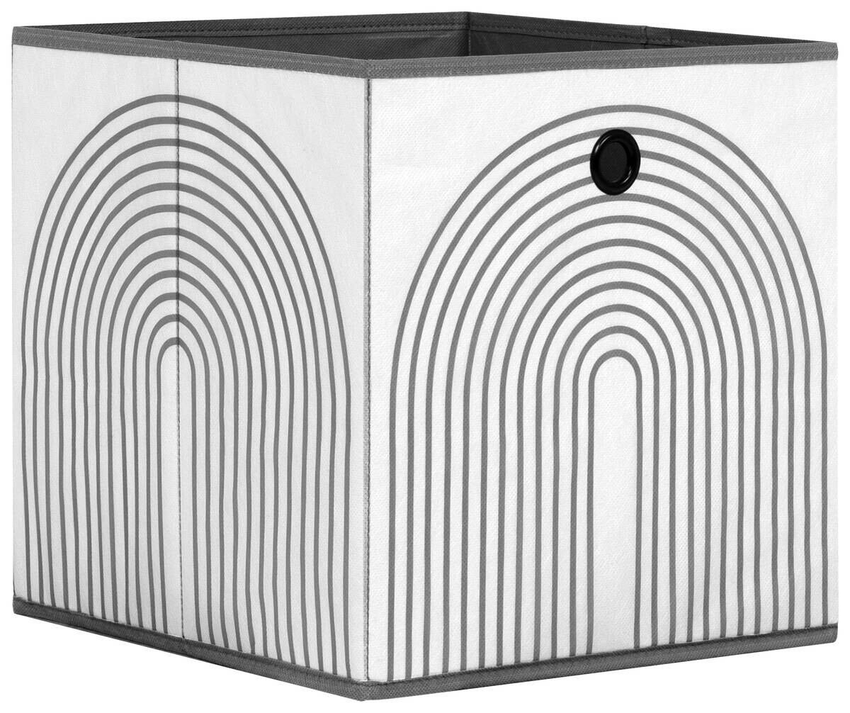 Motivbox Motivbox 1 weiß grau B/H/T: ca. 32x32x32 cm