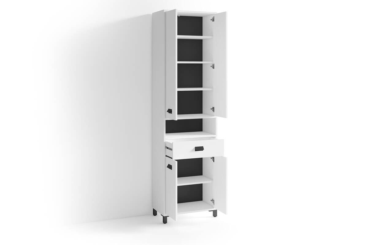 Hochschrank WELLNESS weiß B/H/T: ca. 54x193x31 cm