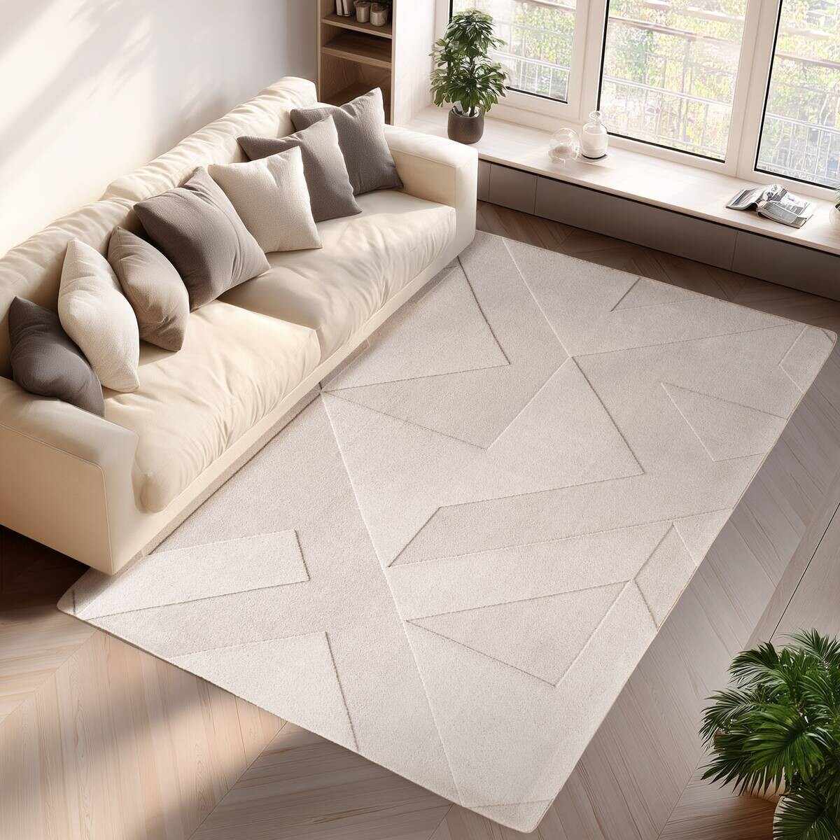 Ayyildiz Teppich POMPEI creme B/L: ca. 240x340 cm