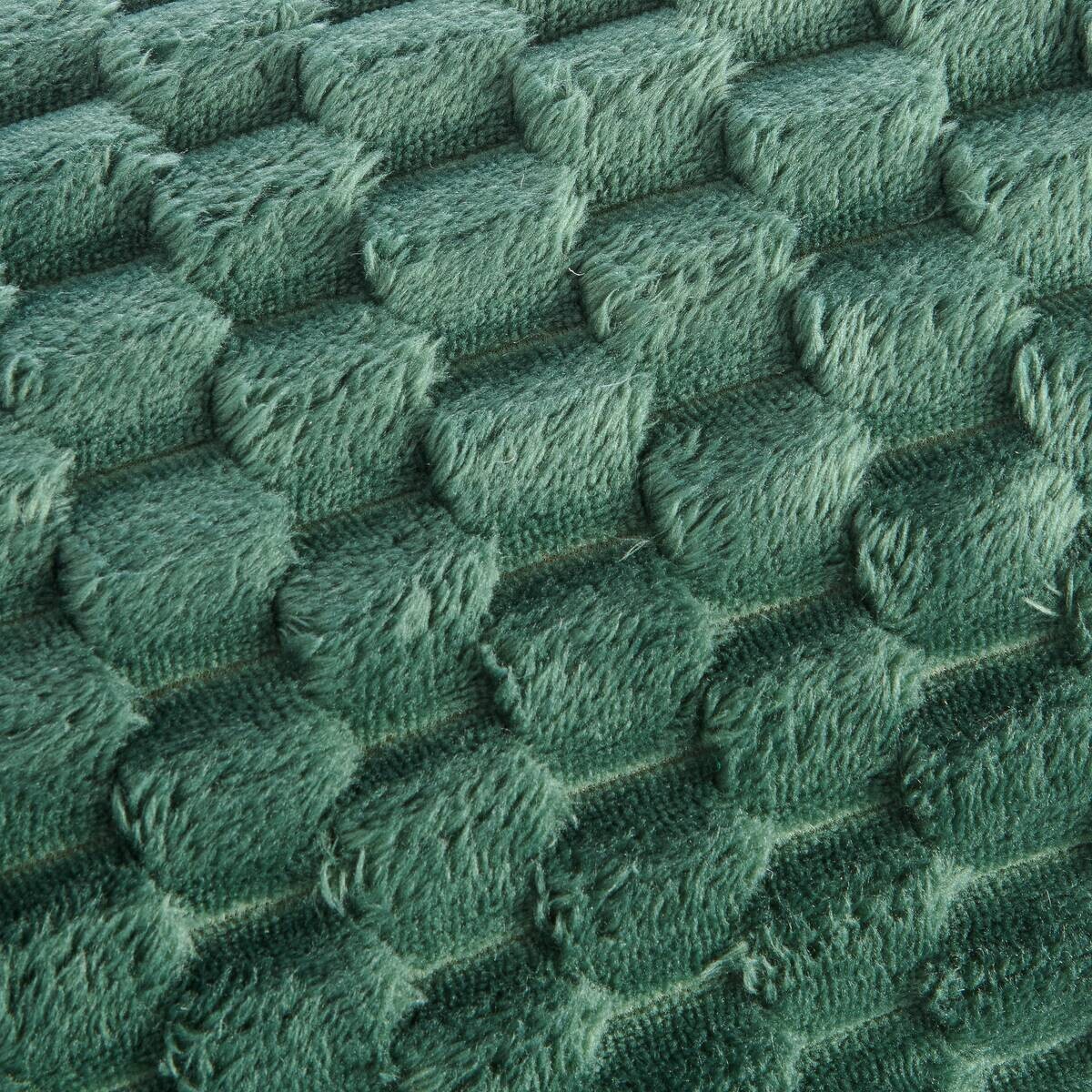 POCOline Nackenrolle Wabe dunkelgrün 100% Polyester L/D: ca. 70x22 cm