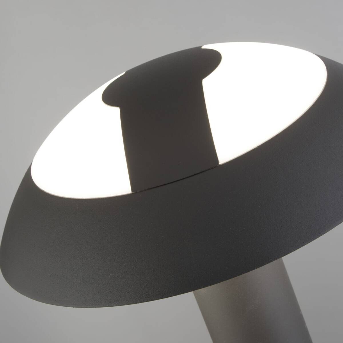 LED-Außenleuchte weiß dunkelgrau B/H/L: ca. 17x73x17 cm