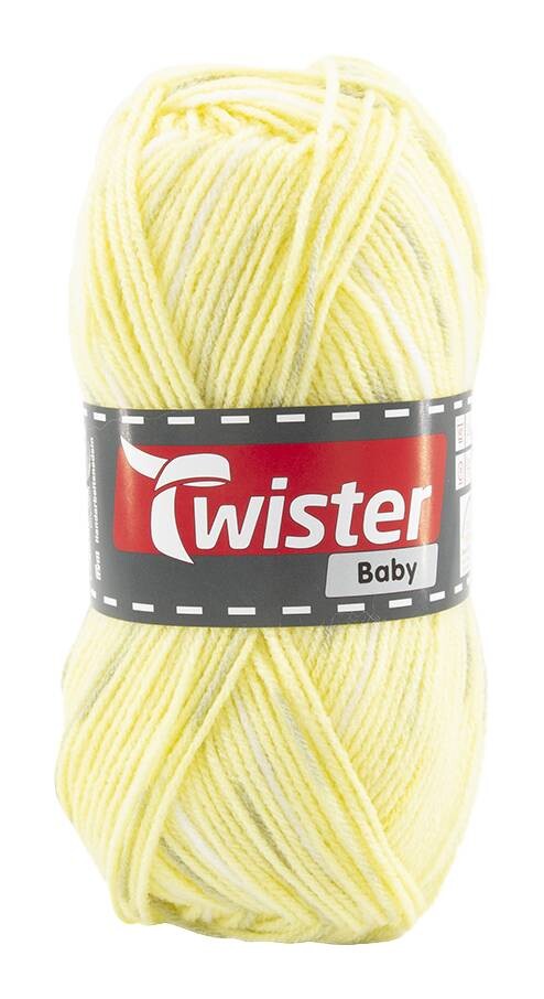 Twister Handstrickgarn Baby lemon L: ca. 21000 cm