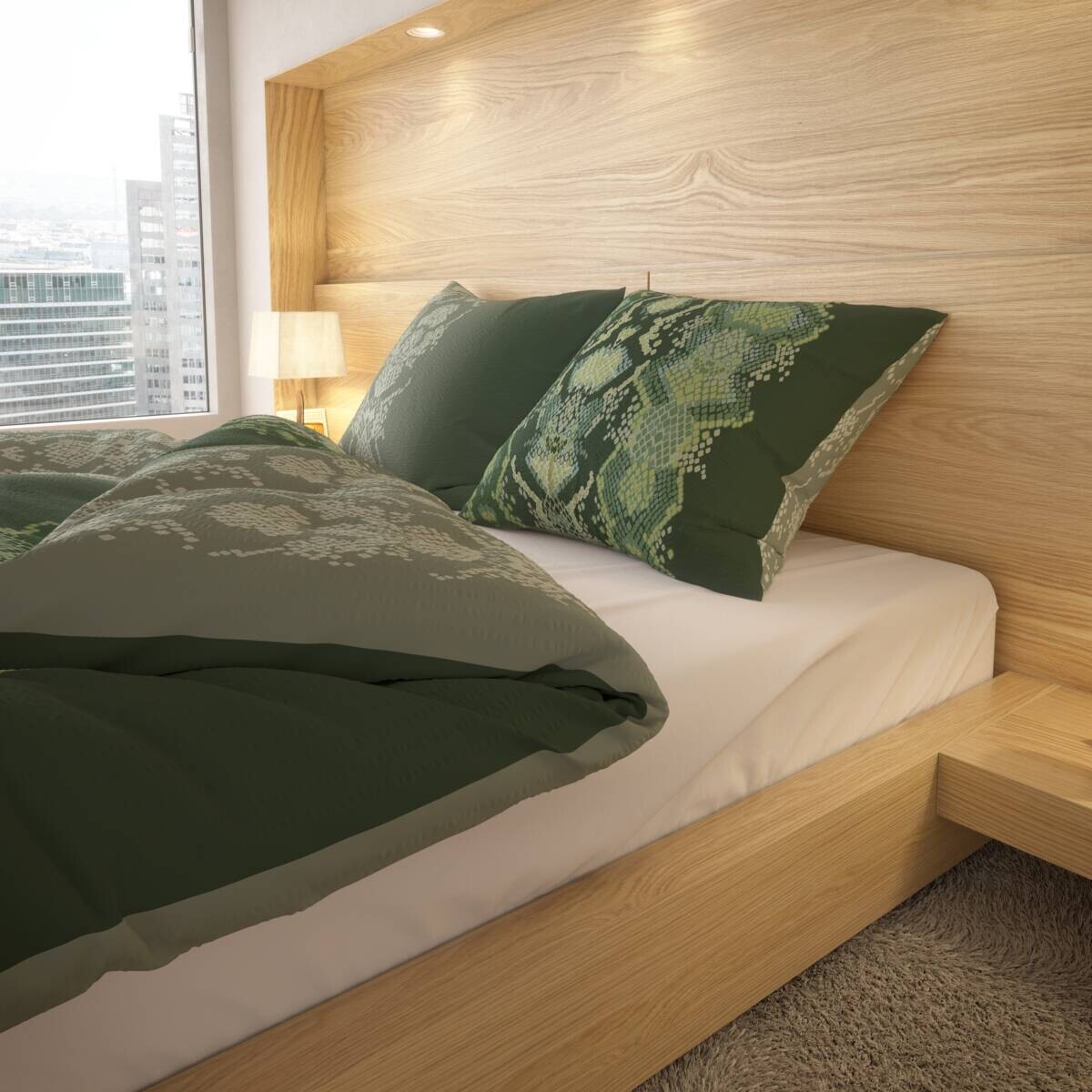 Microfaser Bettwäsche Seersucker