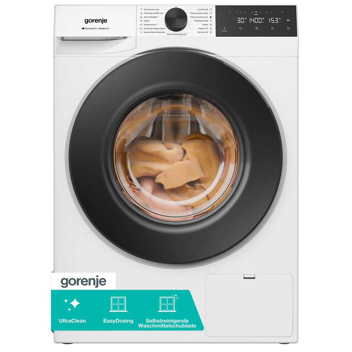 Gorenje Waschmaschine W5G486A2P1 weiß B/H/T: ca. 60x85x54 cm ca. 8 kg